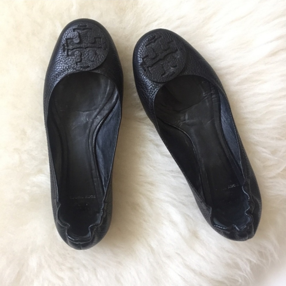 Leather Tory Burch REVA Flats